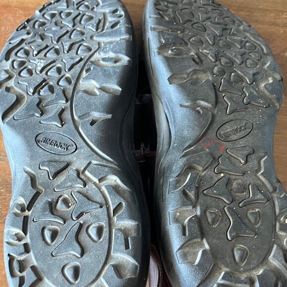 Rimrock Mens Fisherman Sandals Brown Leather Hook Loop Adjustable Strap Size 12 - Picture 9 of 10